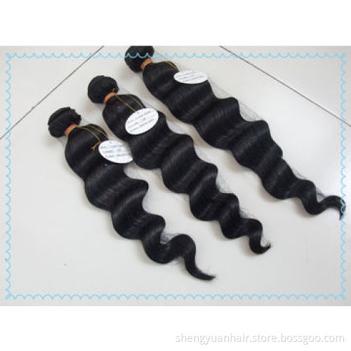 Grade 5A Loose Deep Brazilian Virgin Hair Extension, Very Soft, 3pcs Lot, 8"-30"